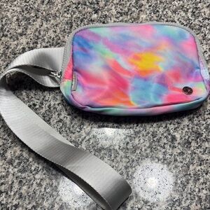 Lululemon Athletica Pastel Tie-Dye Crossbody Bag